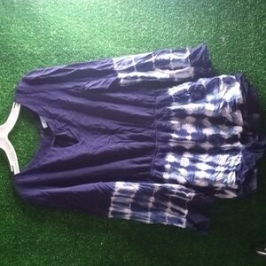 She + guy tie-dye romper